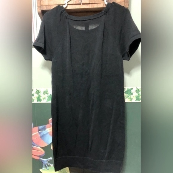 🎯Mango basics knit short sleeve little Black Dress - Picture 4 of 9